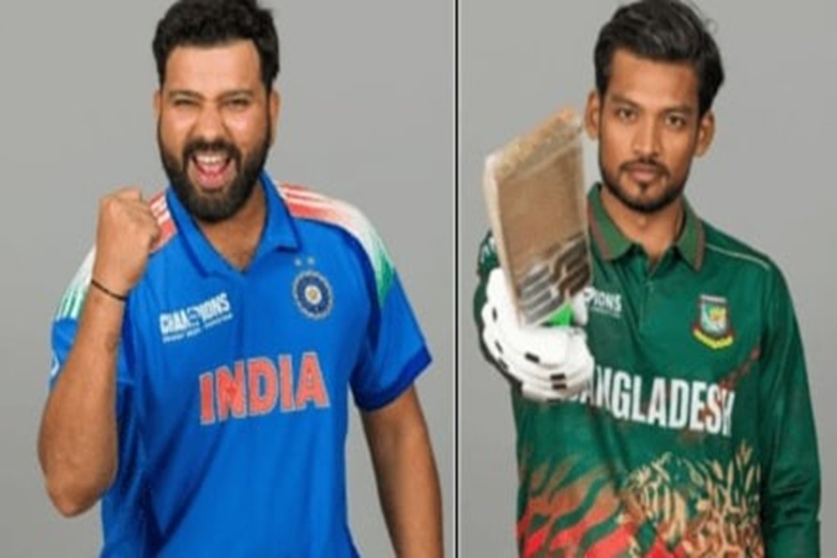 IND vs BAN LIVE Score Champions Trophy : बांग्लादेश ने टॉस जीतकर चुनी बैटिंग, रोहित ने प्लेइंग XI में किए ये बदलाव