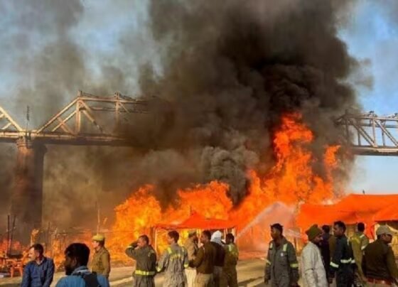 Mahakumbh Mela Fire