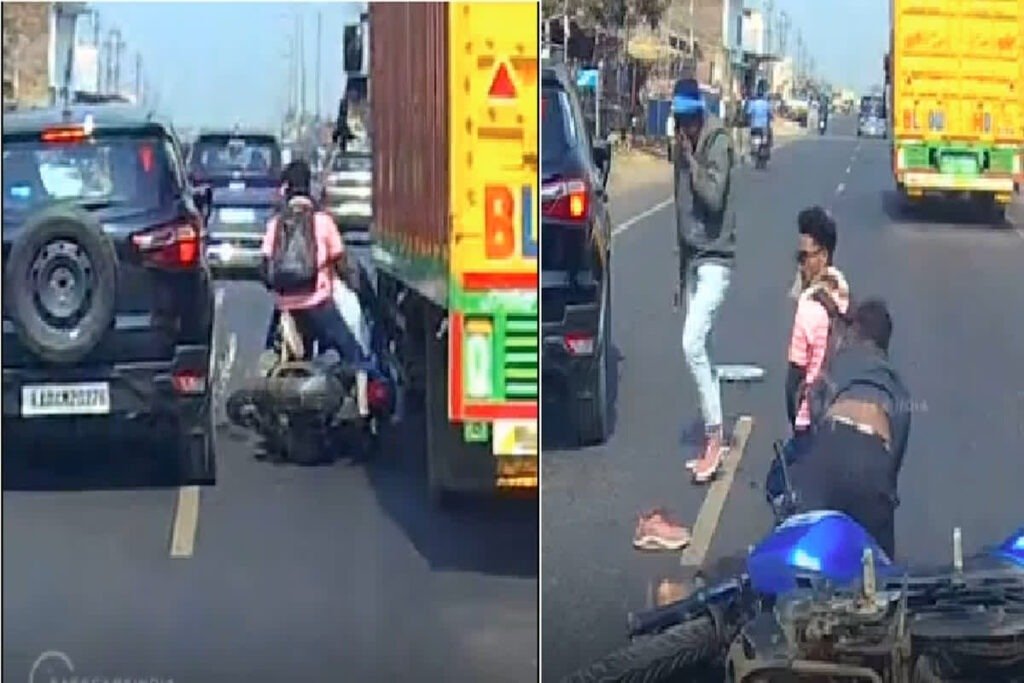 LIVE Accident Video: ‘मौत को छूकर टक से वापस…’ बाइक सवारों का ये वीडियो देख दहल जाएगा आपका दिल