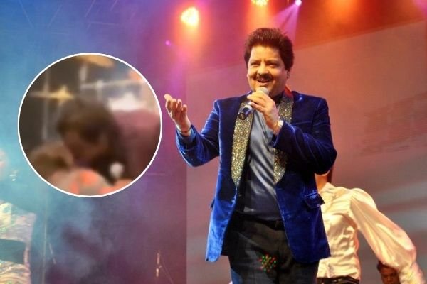 Udit Narayan Kissing Female Fans: उदित नारायण ने लाइव शो में सबके सामने महिला को किया KISS, वीडियो वायरल होते ही मचा बवाल