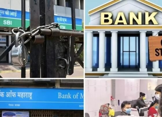 Bank employees strike