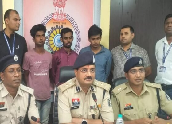 Bilaspur Police Exposed Online Fraud Gang