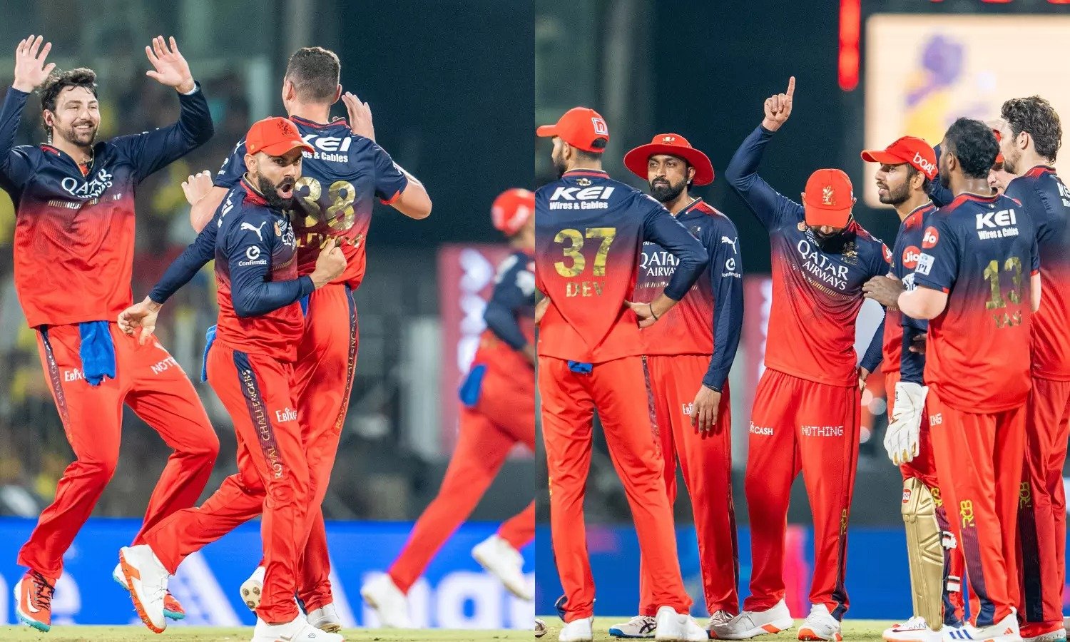 CSK vs RCB: 17 साल का इंतज़ार खत्म, रॉयल चैलेंजर्स बैंगलोर ने चेन्नई सुपर किंग्स के होमग्राउंड में जीता मैच…