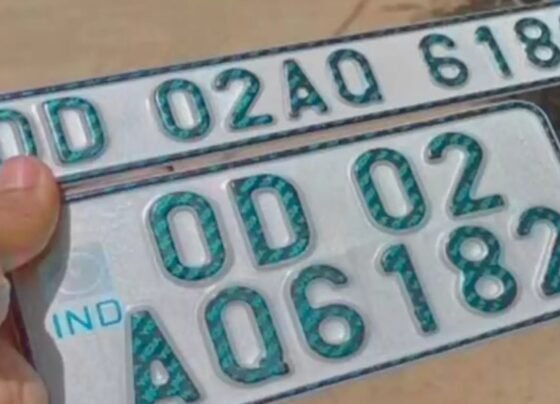 Chhattisgarh High Security Number Plate