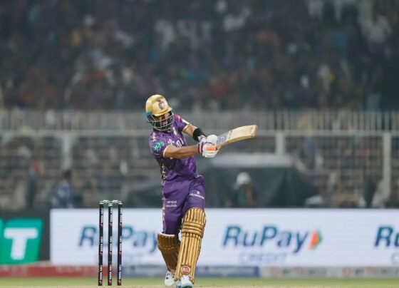 IPL 2025 KKR vs RCB Ajinkya Rahane Half Century