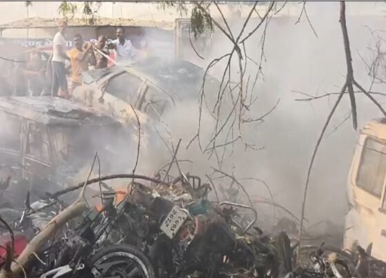 Kanker Kotwali Thana Fire VIDEO