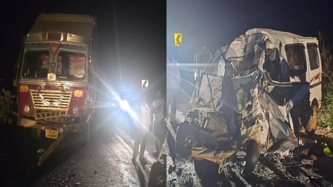 CG Accident News : शादी से लौट रहे परिवार की कार को कंटेनर ने मारी टक्कर, 3 की मौत, 6 घायल