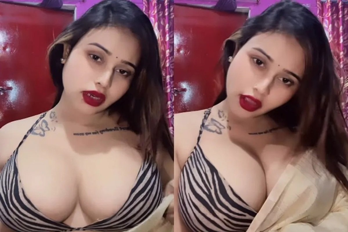 Indian Model Hot Sexy Video : ऑन कैमरा मॉडल भाभी ने गिराया साड़ी का पल्लू, सेक्सी फिगर देख नहीं हटेगी आपकी भी निगाहें