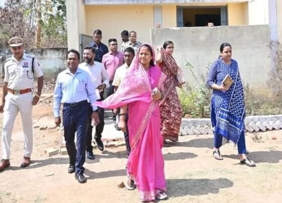 Minister Laxmi Rajwade in action