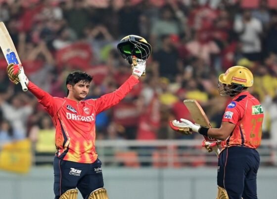 Priyansh Arya Century Against CSK