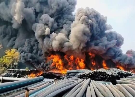 Dhar Pithampur Fire News Today