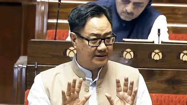 वक्फ बोर्ड तो यह संसद भवन भी ले लेता; किरेन रिजिजू ने बताया क्यों विधेयक लाई मोदी सरकार