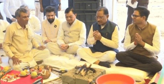 AI Data Center Park : सीएम साय ने AI डाटा सेंटर पार्क का किया भूमिपूजन, बोले- नई उद्योग नीति का दिख रहा असर