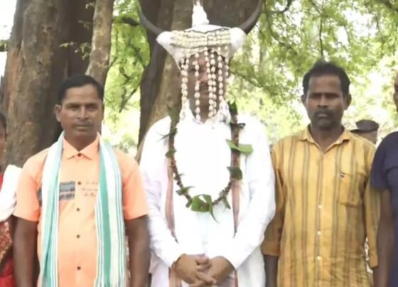 CM Vishnu Deo Sai Chaupal in Naxal-affected Muller