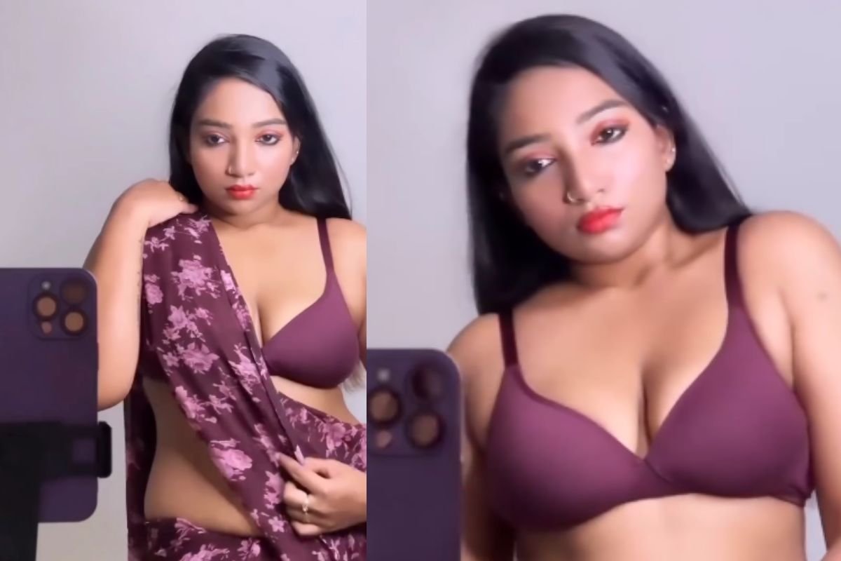 Desi Bhabhi Sexy Video: कैमरे में कैद हुई देसी भाभी का खतरनाक अवतार, देखते ही देखते हो गया वायरल, अब मचा बवाल