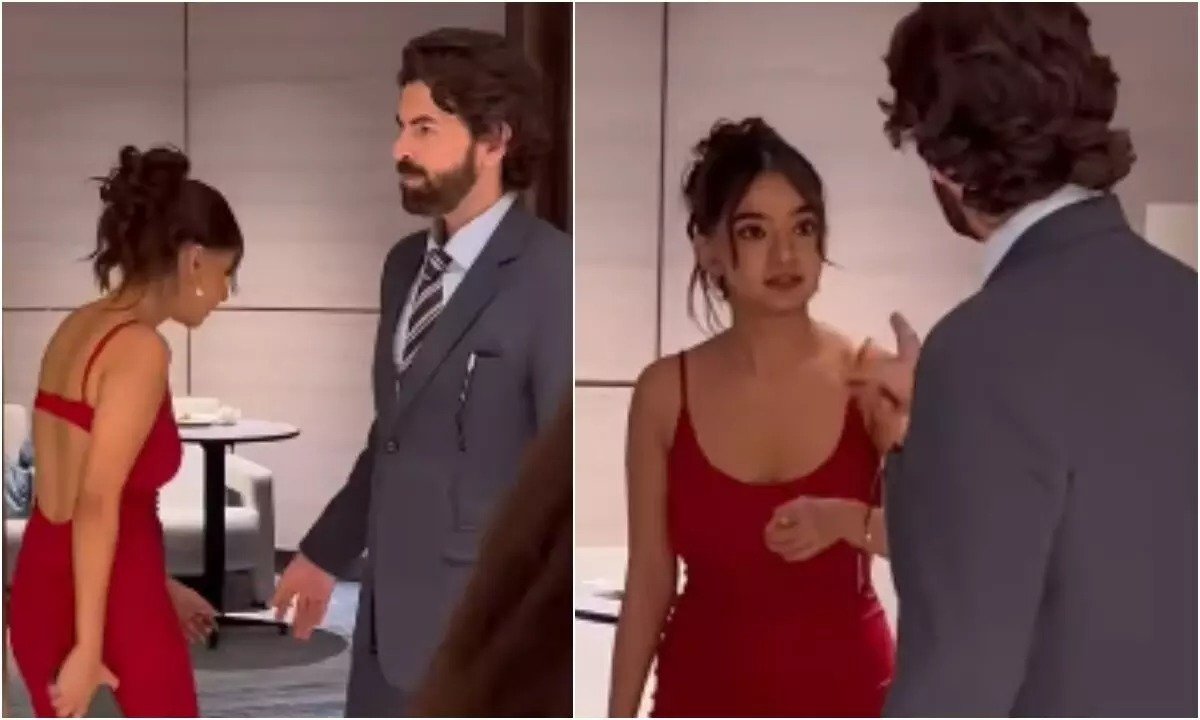 सामने से निकली अनुष्का सेन तो भड़क गए नील नितिन मुकेश, डरी-सहमीं देने लगीं जवाब