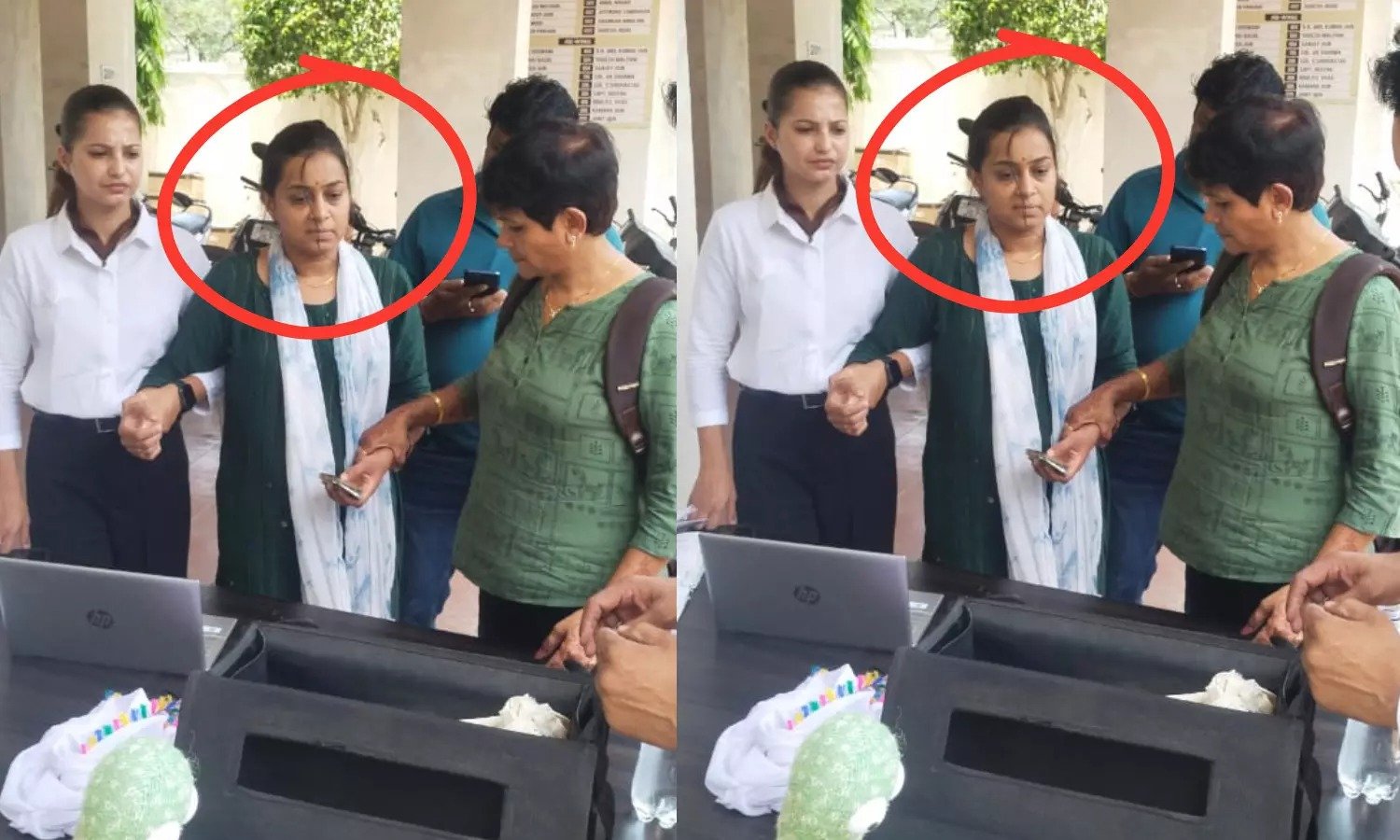 सीमांकन के लिए किसान से रिश्वत लेते पटवारी सुप्रिया जैन ट्रैप, हर एकड़ पर की थी दो हजार रुपए की मांग