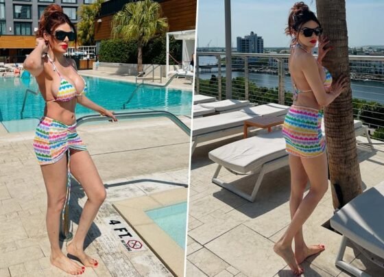 Sherlyn Chopra Bold Look