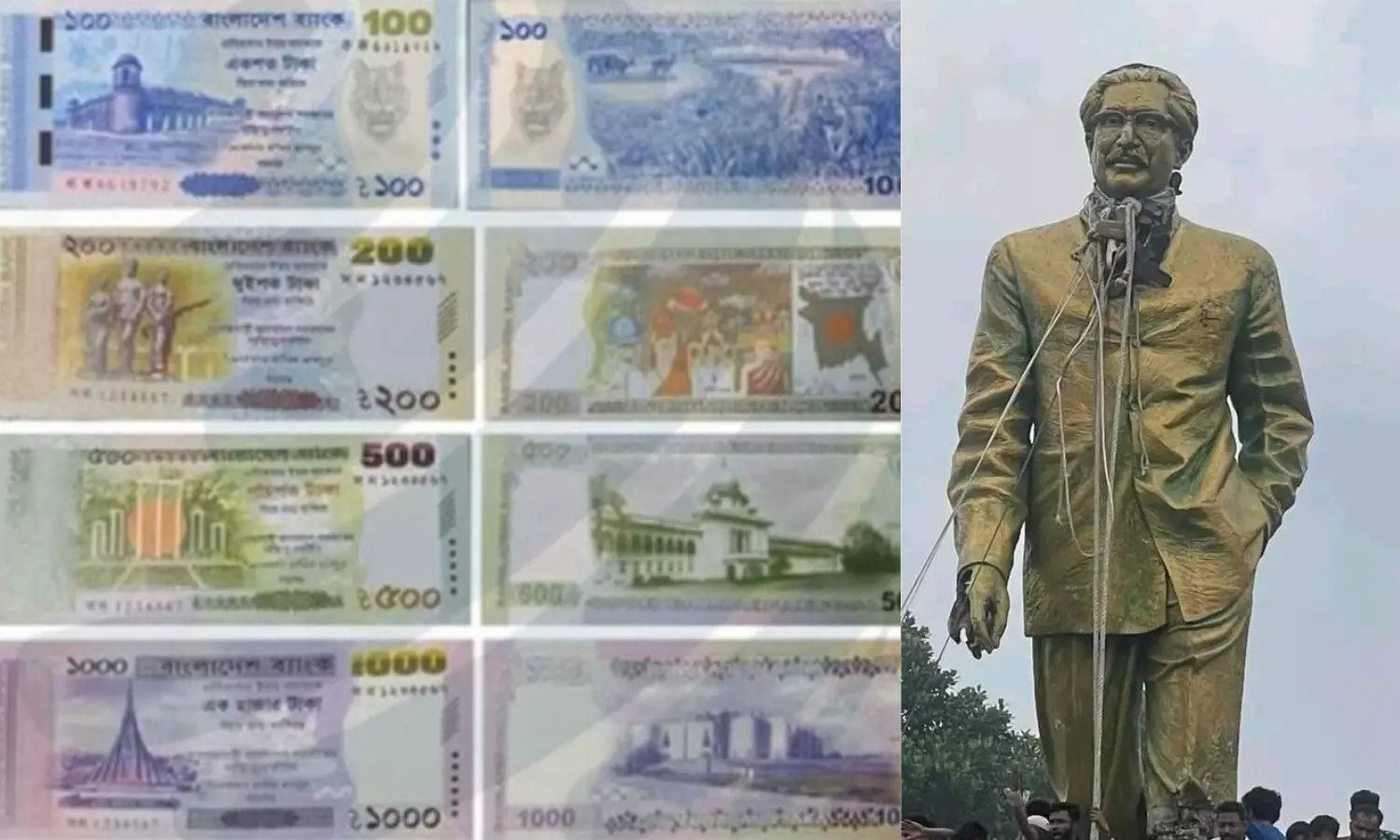 Bangladesh New Currency: बांग्लादेश की नई करेंसी में मंदिर…बंगबंधु शेख मुजीबुर रहमान गायब