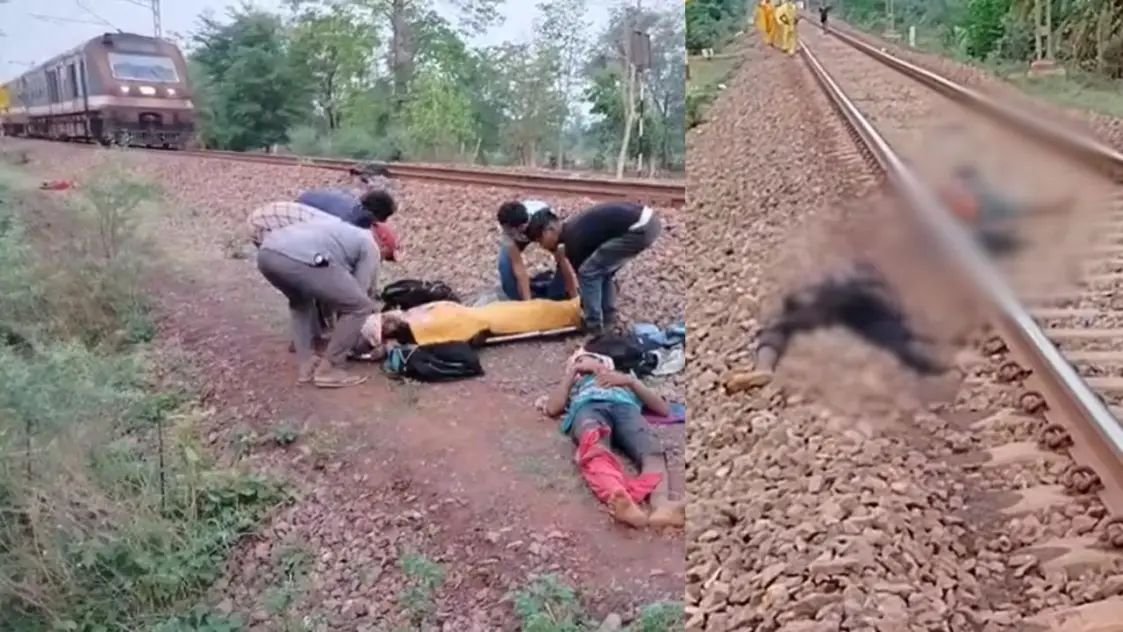CG Breaking News : छत्तीसगढ़ में एक और बड़ा हादसा, पटरियों पर ही सो गए थे मजदूर, ट्रेन से कटकर हुई दो की मौत