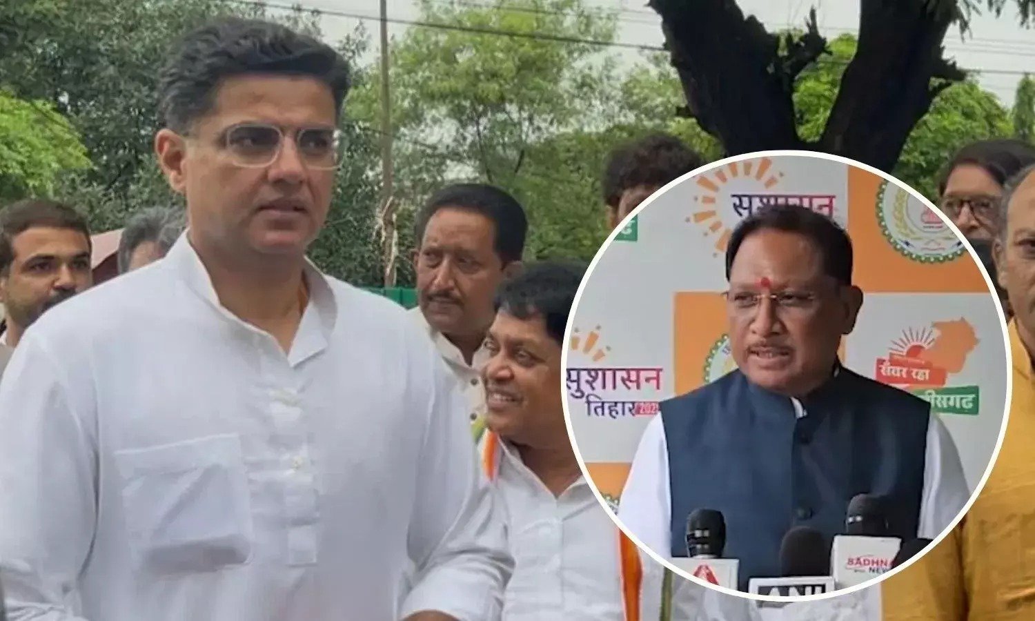 रायपुर सेंट्रल जेल में चैतन्य बघेल से मिले सचिन पायलट, बोले- कांग्रेस नहीं हटेगी पीछे, CM साय का पलटवार