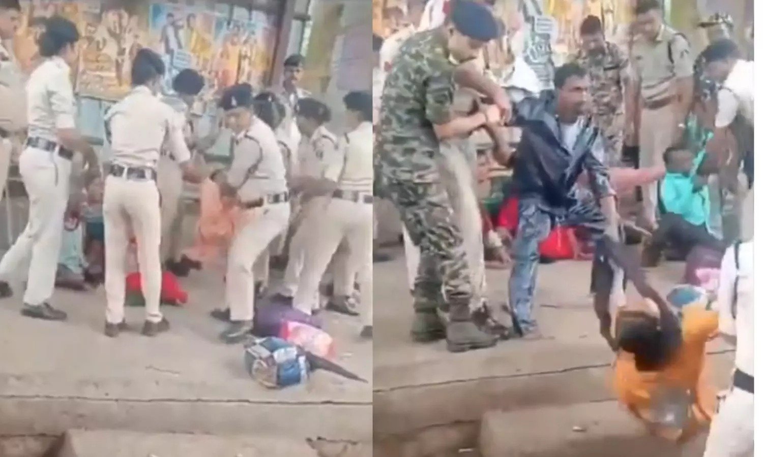 छत्तीसगढ़ विधानसभा घेरने निकले दिव्यांगों से रायपुर पुलिस ने की बर्बरता, VIDEO आया सामने, देखें