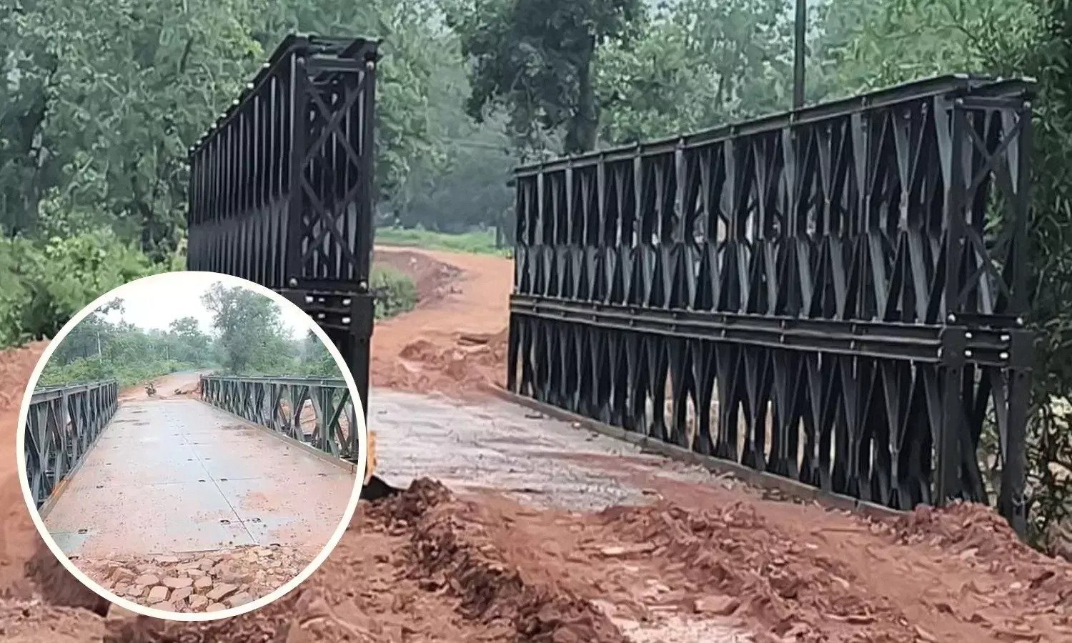 सुकमा में बेली ब्रिज बना विकास की पहचान, माड़वी हिडमा के गांव पूवर्ती तक पहुंची सड़क