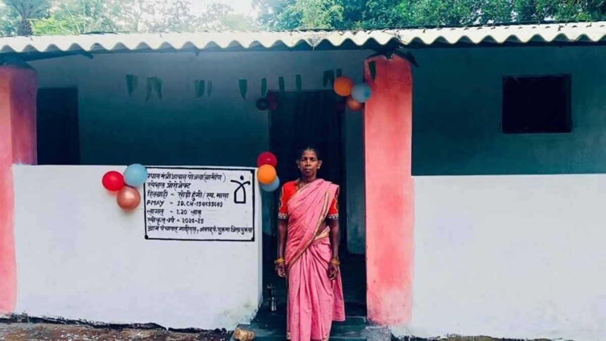 नक्सल पीड़ित परिवार को मिला नया आशियाना, सीएम साय की पहल से छत्तीसगढ़ में बना पहला विशेष पीएम आवास