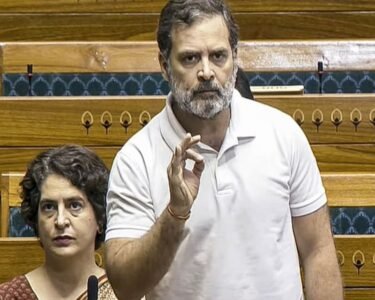 Rahul Gandhi in Parliament