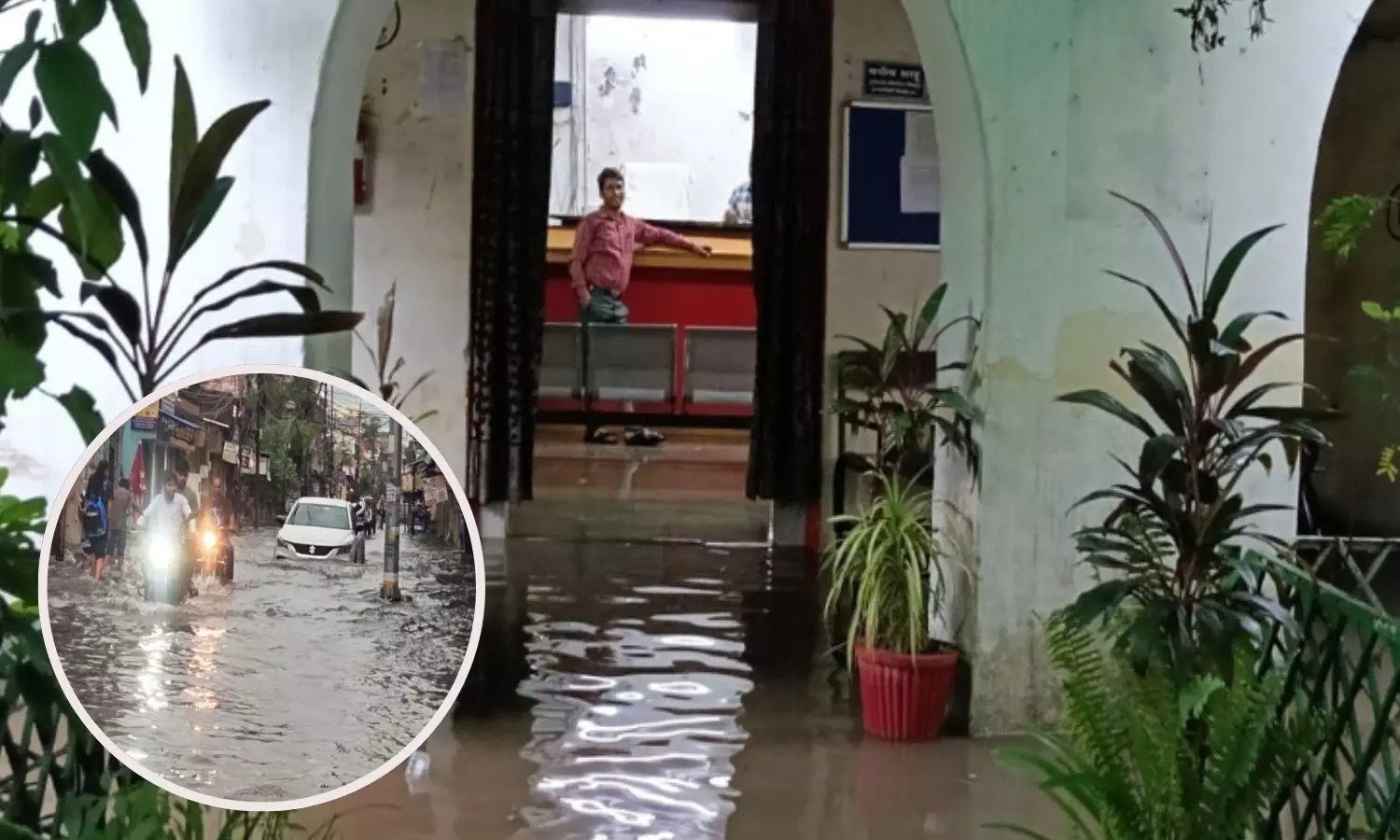 2 घंटे की बारिश ने मचाया हाहाकार: कलेक्टर बंगले, जज कॉलोनी, SDM ऑफिस में जलभराव, घर-दुकानों में घुसा कीचड़