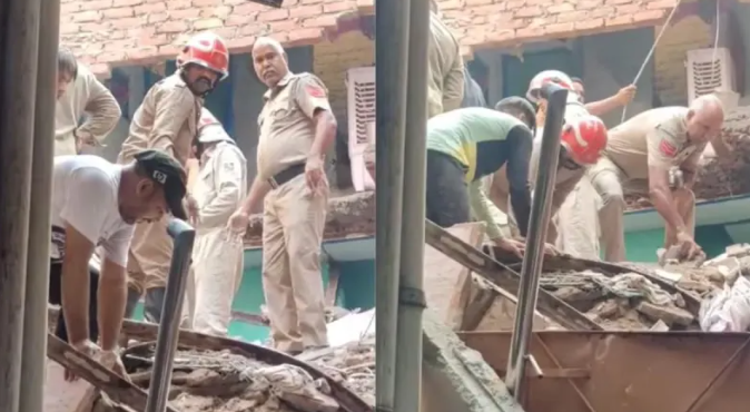 राजधानी में हुआ बड़ा हादसा.. 8 को बचाया गया, कई अब भी फंसे