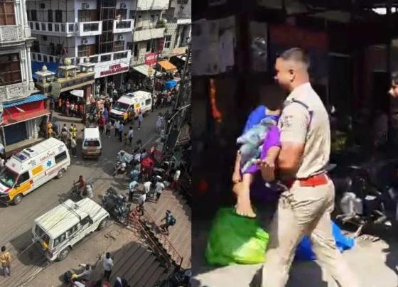 Stampede at Mansa Devi Temple