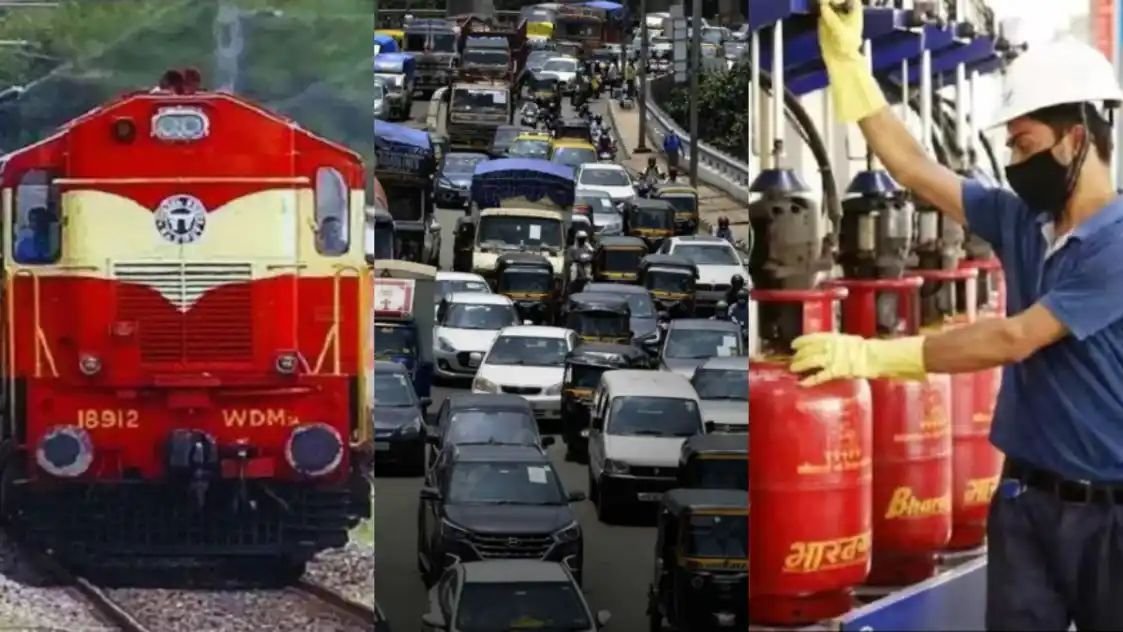 Rule Change: LPG सिलेंडर सस्ता… इन गाड़ियों को No Fuel, देश में आज से लागू हुए ये 5 बड़े बदलाव