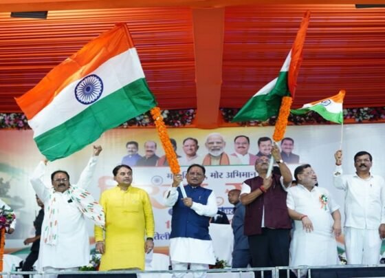 CM Sai Har Ghar Tiranga Yatra