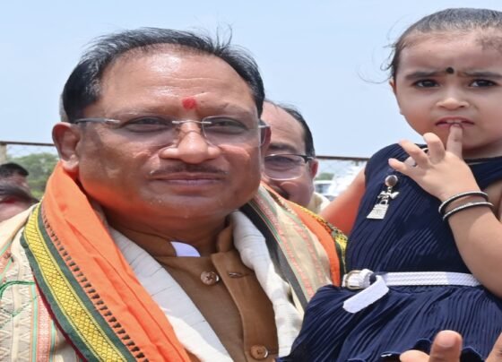 CM Vishnu Deo Sai Emotional Moment