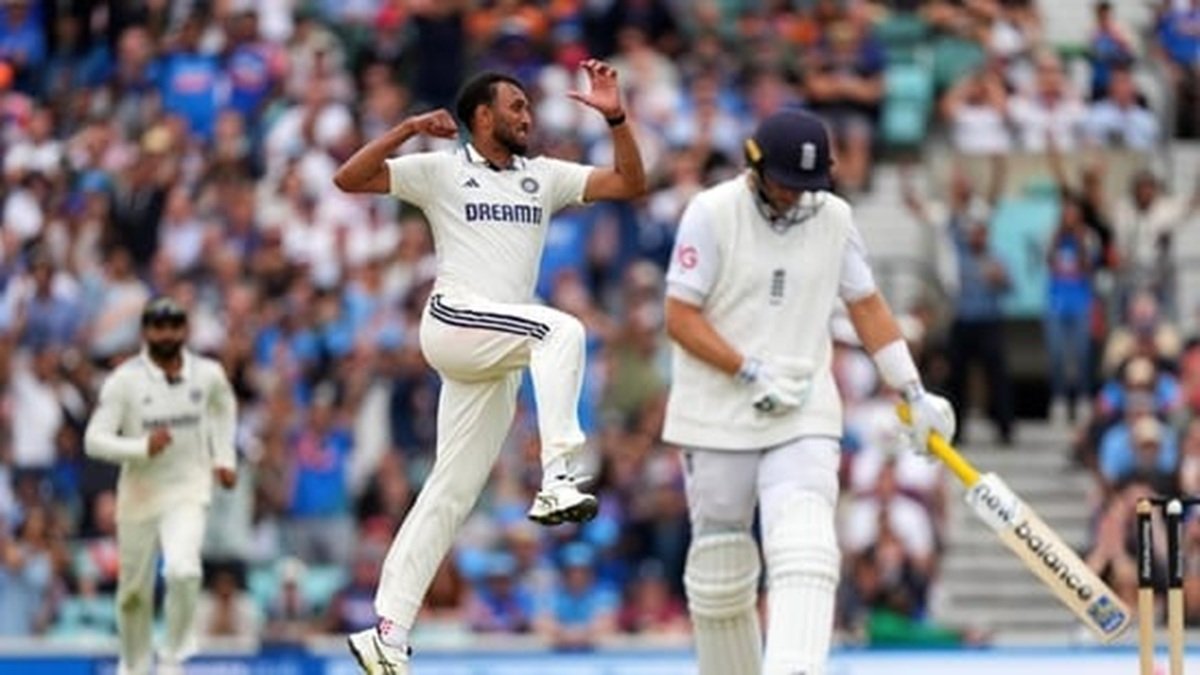 Ind vs Eng : ओवल टेस्ट में भारत की रोमांचक जीत, इतने रनों से इंग्लैंड को दी शिकस्त, 2-2 से बराबर हुई एंडरसन-तेंदुलकर ट्रॉफी