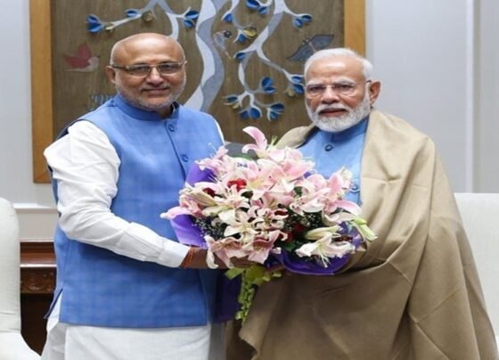 NDA Vice Presidential Candidate CP Radhakrishnan