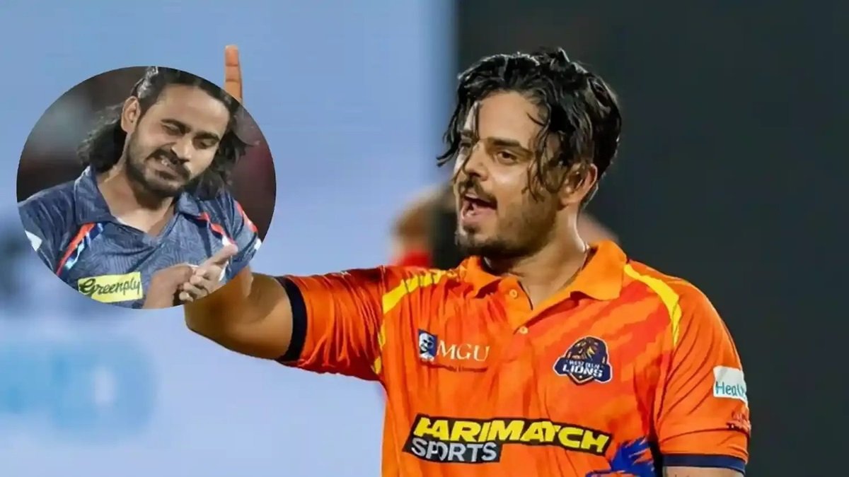 Tensions Rise in DPL: नीतीश राणा और दिग्वेश राठी के बीच ऑन-फील्ड टकराव, अंपायर को करना पड़ा हस्तक्षेप
