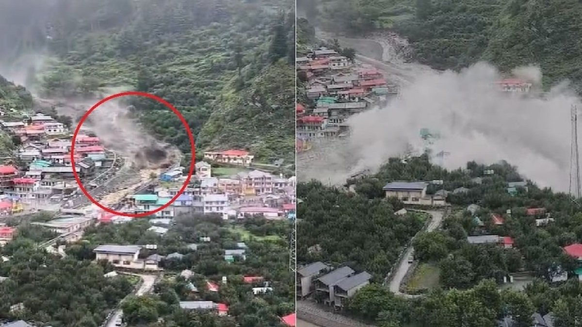 Uttarkashi Cloudburst Incident: उत्तरकाशी के धराली में बादल फटने से मचा हाहाकार, कई होटल-दुकानें मलबे में दबे