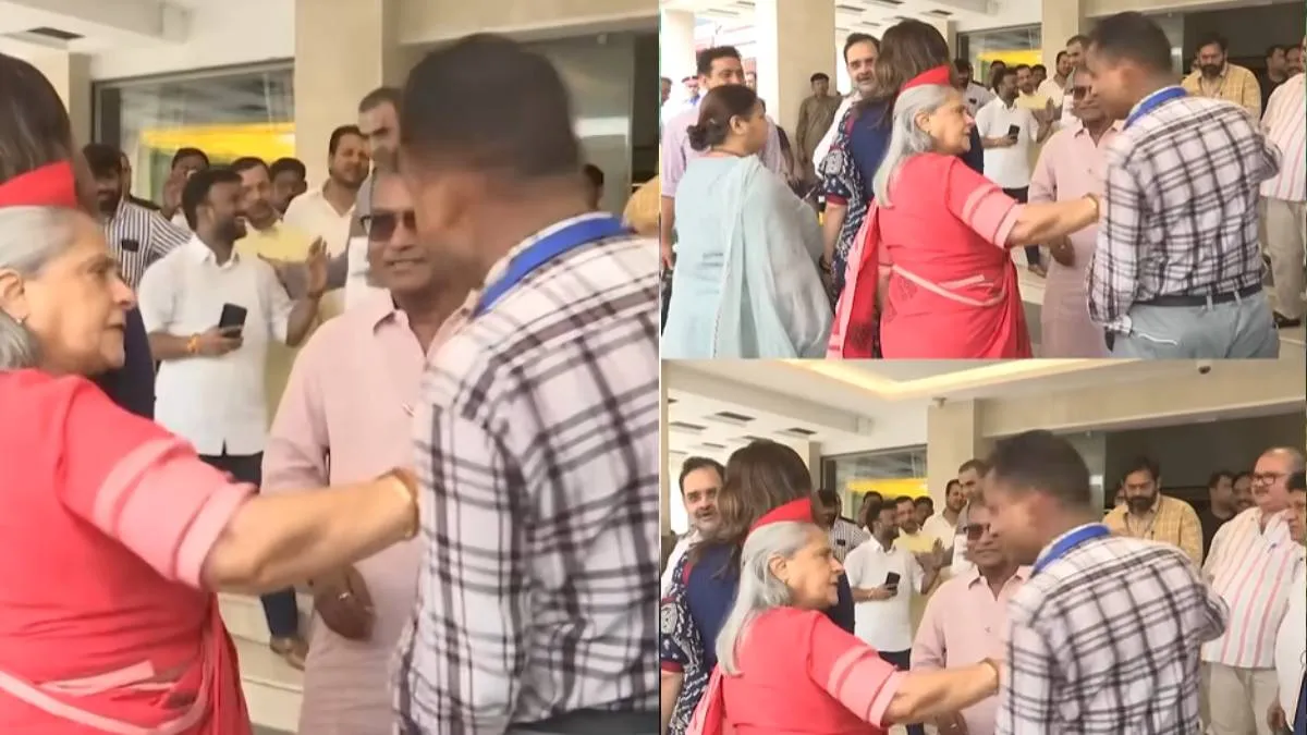 Jaya Bachchan got angry: जया बच्चन ने शख्स को दिया जोर का धक्का, गुस्से से हुईं लाल, जानें क्या हुआ ऐसा