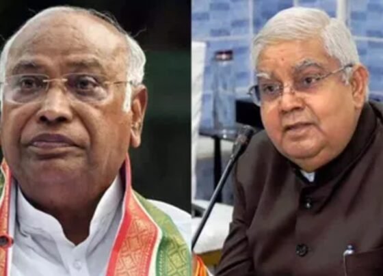 Kharge on Jagdeep Dhankhar Resignation