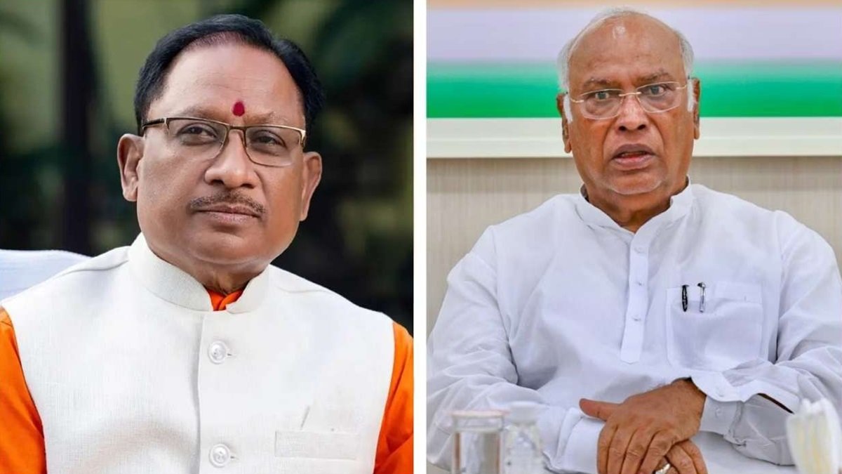 CM Sai On Kharge : खरगे के बयान से मचा बवाल, प्रधानमंत्री को बताया देश का दुश्मन, CM विष्णुदेव साय ने जताई कड़ी आपत्ति