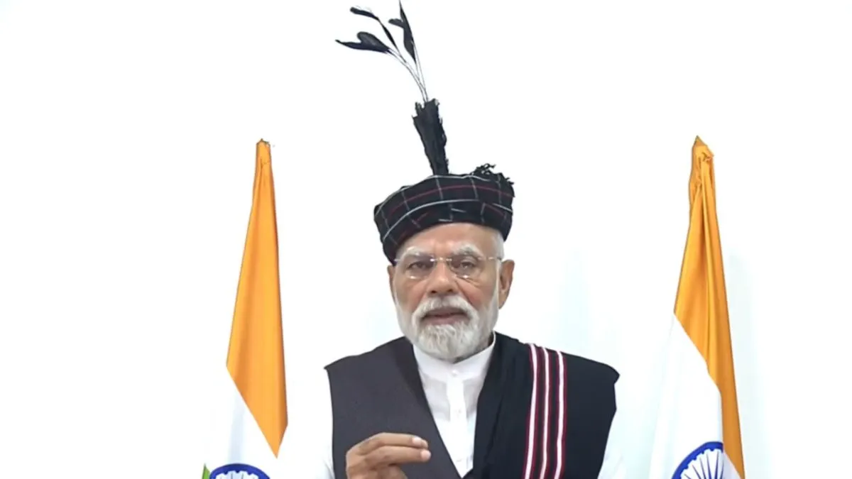 PM मोदी का मिशन पूर्वोत्तर! रेल लाइन का किया उद्घाटन, जनसभा को संबोधित कर कही ये बात