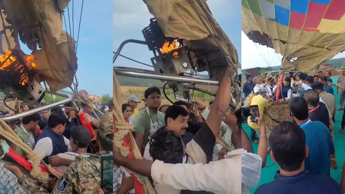 MP News: बड़ी खबर! सीएम डॉ. मोहन यादव के हॉट एयर बैलून में लगी आग, बड़ा हादसा टला