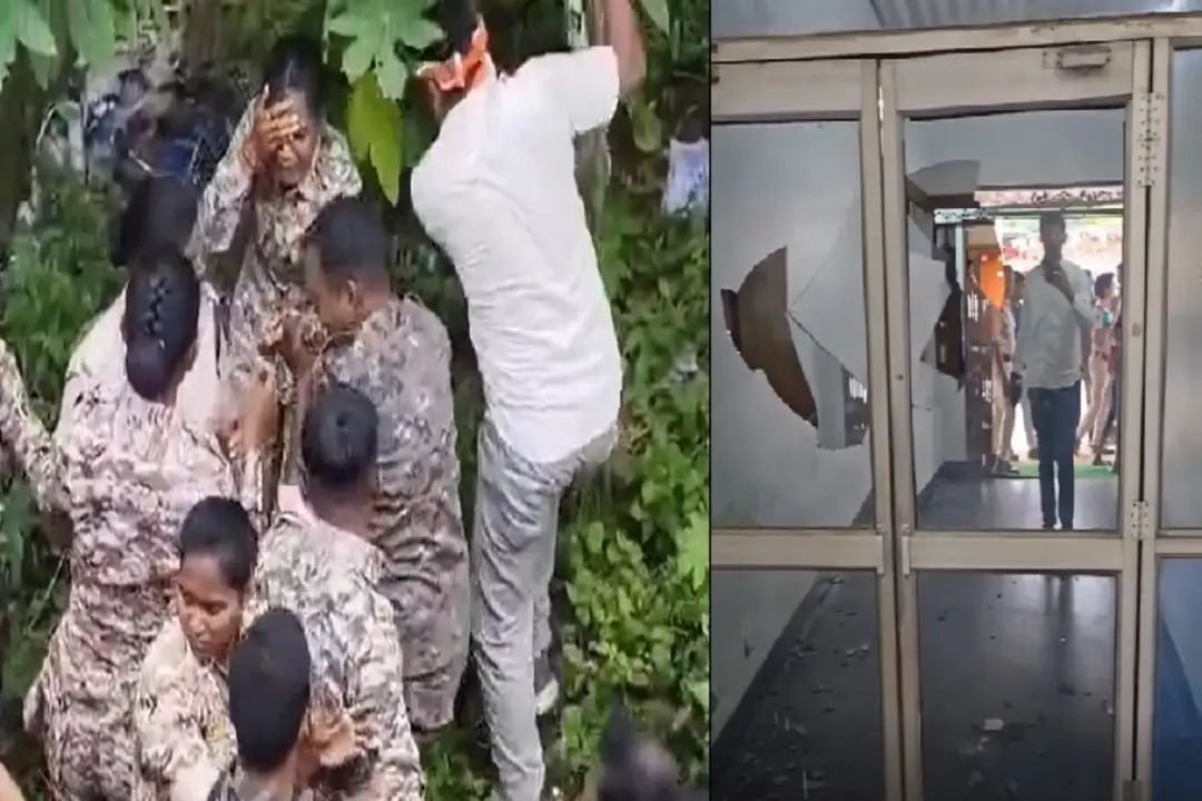 Chahttisgarh News: कांग्रेस कार्यकर्ताओं की दादागिरी! वन मंत्री के कार्यालय में तोड़फोड़, इधर रायपुर में भी किया पथराव, महिला पुलिसकर्मी घायल