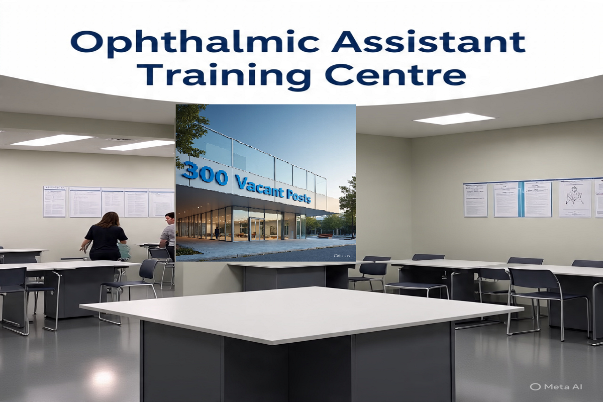 Ophthalmic Assistant Training Centre News:  25 साल बाद भी नहीं बना नेत्र सहायक ट्रेनिंग सेंटर, प्रदेश में 300 से अधिक पद खाली, स्वास्थ्य सेवाएं प्रभावित…
