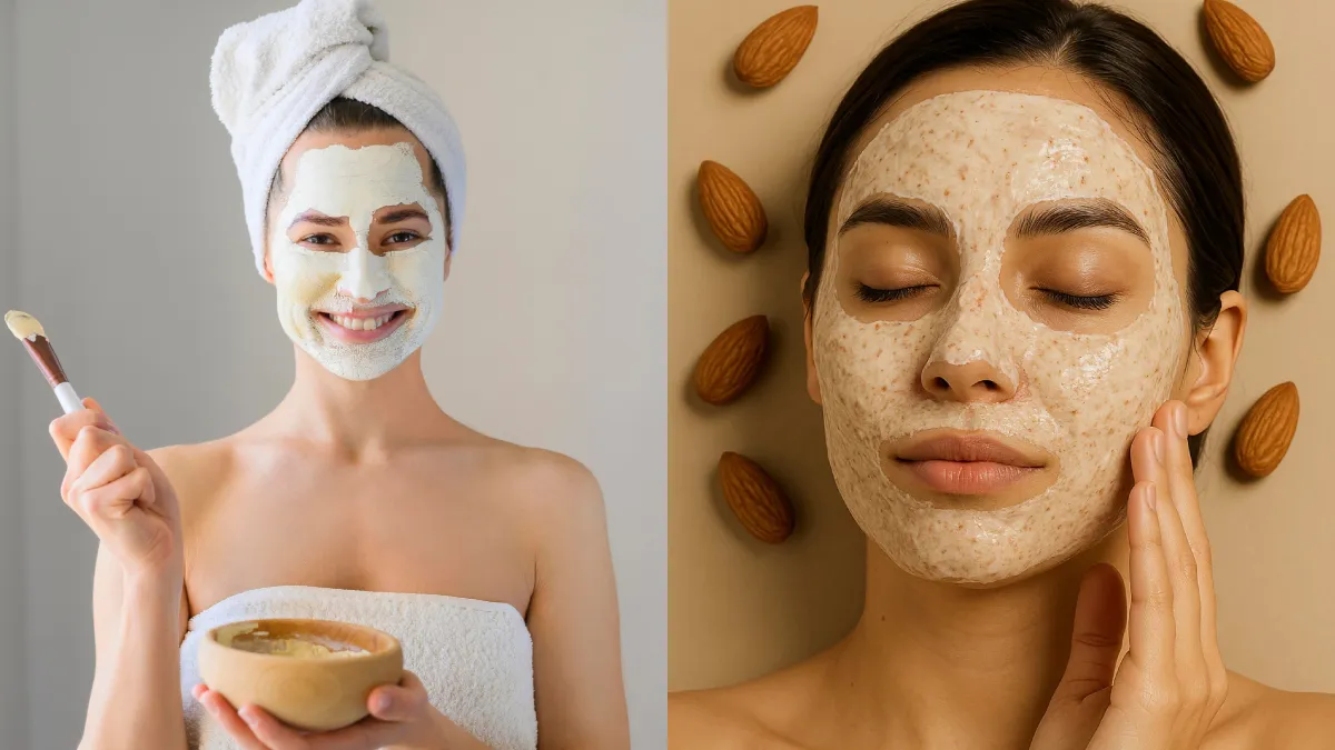 चेहरे पर बादाम फेसपैक लगाने से मिलते हैं गजब के फायदे, जानिए इसे बनाने और लगाने का तरीका