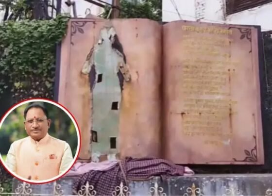 CG Mahtari Murti Controversy