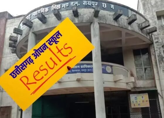 CG Open School Result 2025