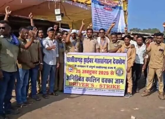 Chhattisgarh Driver Mahasangh Strike